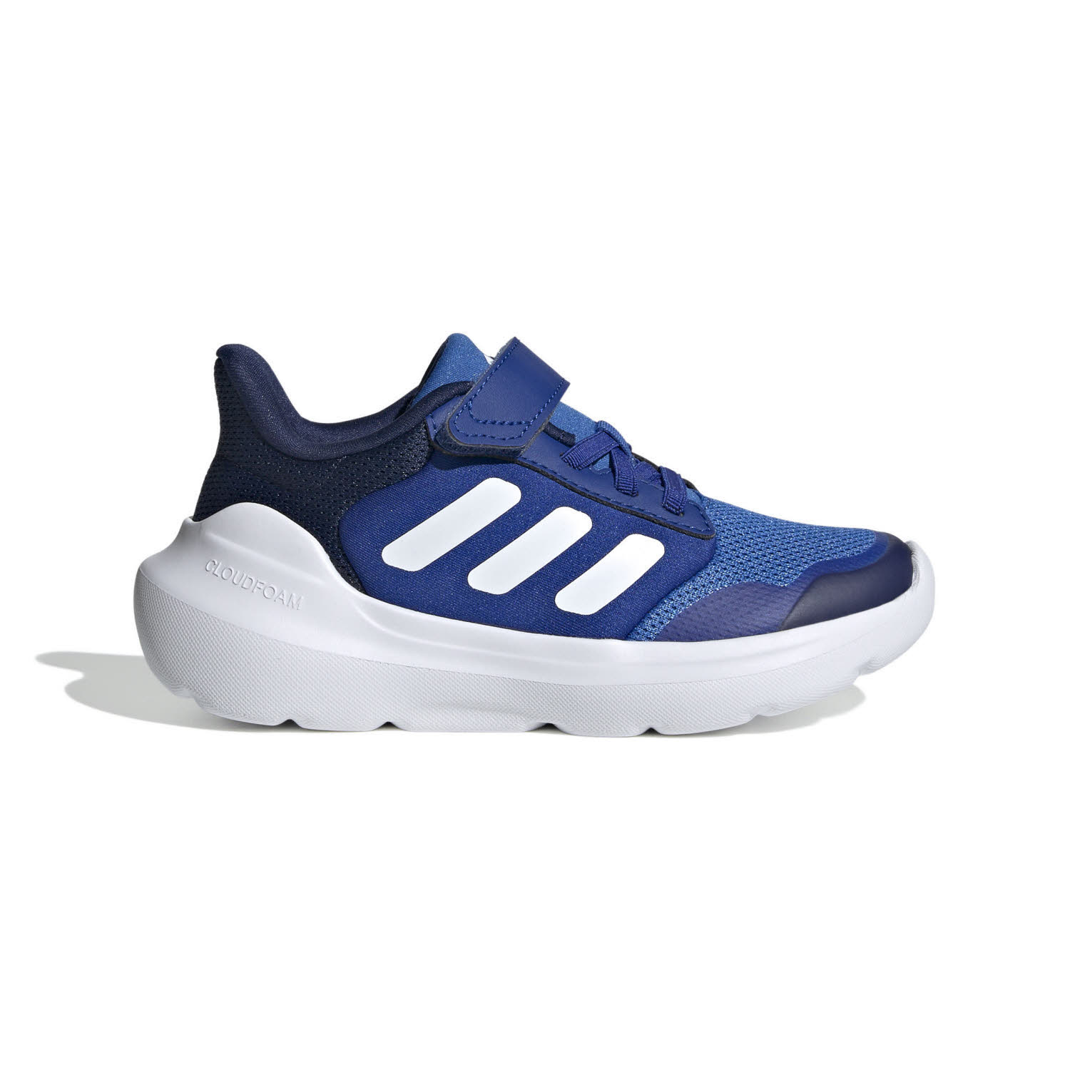adidas Tensaur Run 3.0 EL Kinder Sportschuhe Sneaker Klettverschluß blau/weiß