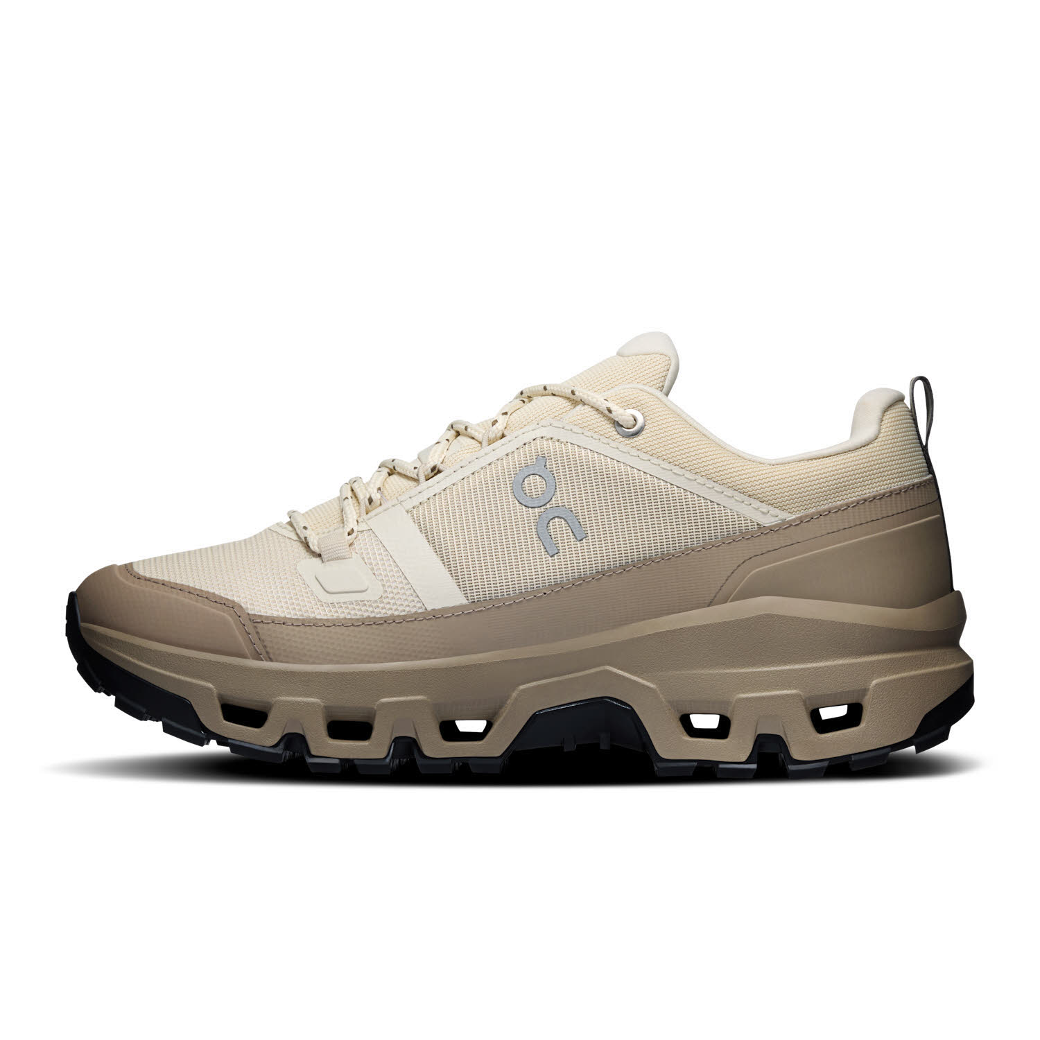 ON CLOUDROCK LOW WP Damen Wanderschuhe Trekkingschuhe grain/soba