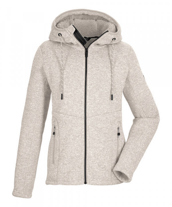KILLTEC KOW 41 WMN KNTFLC JCKT Damen Fleecejacke weiß