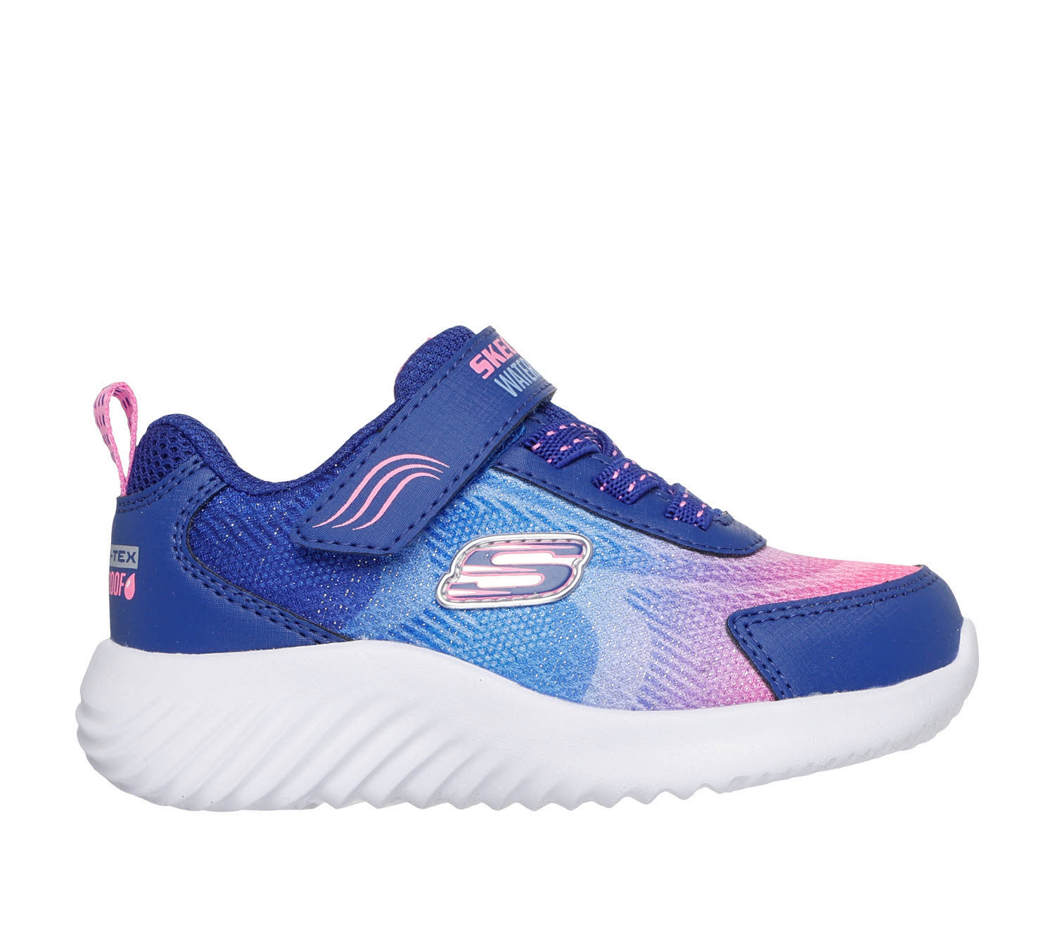 SKECHERS Bounder - Hydra Cool Kinder Slipper blau