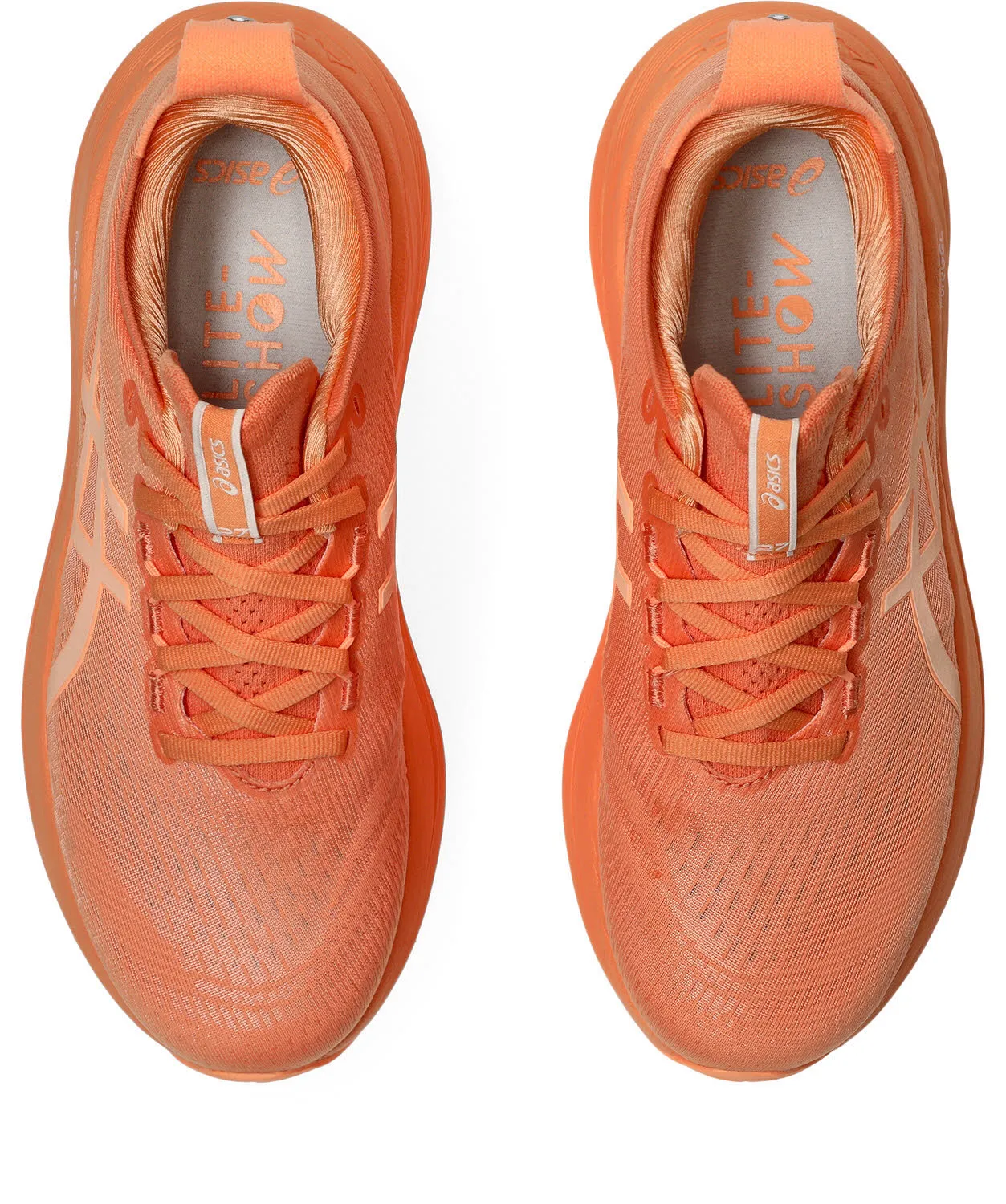 ASICS GEL-NIMBUS 27 LITE-SHOW Laufschuhe Joggingschuhe Damen orange