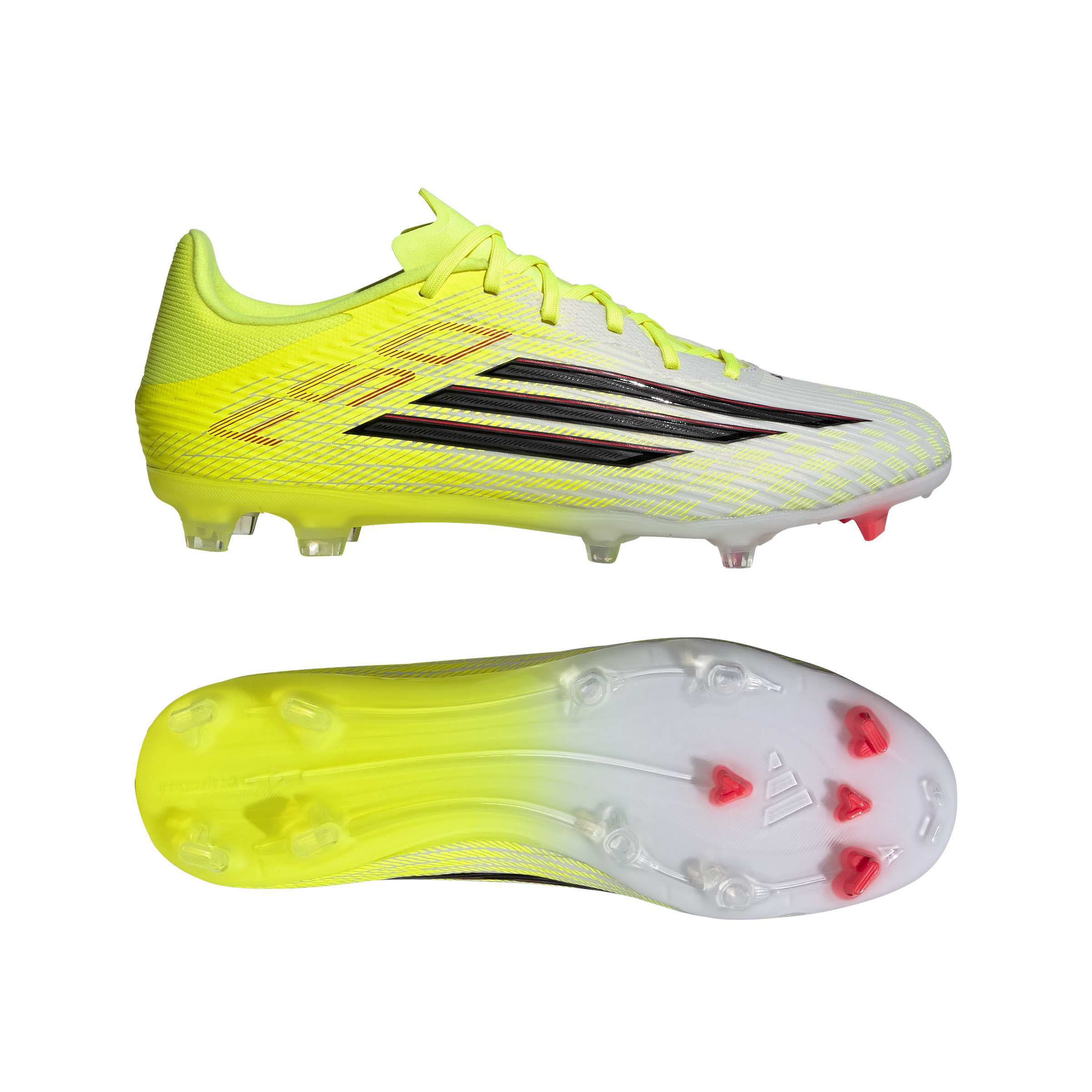 adidas F50 LEAGUE FG/MG Unisex Fußballschuhe Stollenschuhe team solar yellow/core black/lucid red
