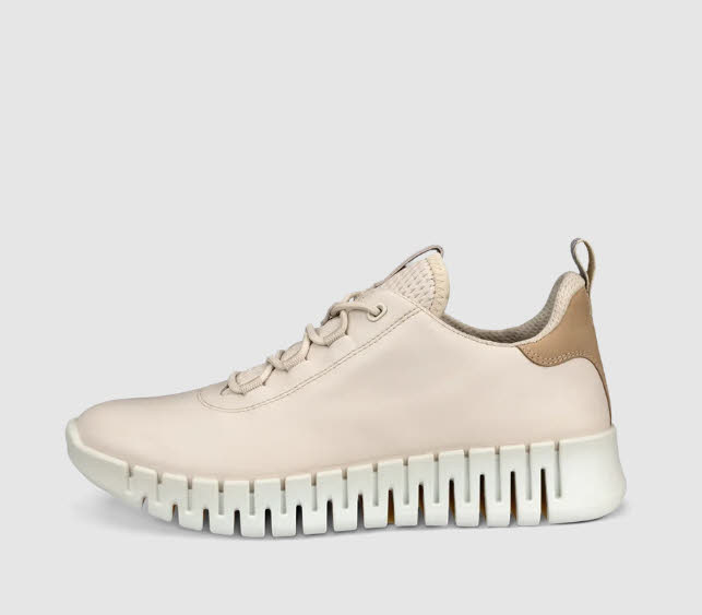 ECCO GRUUV W Slipper Ledersneaker Damen beige