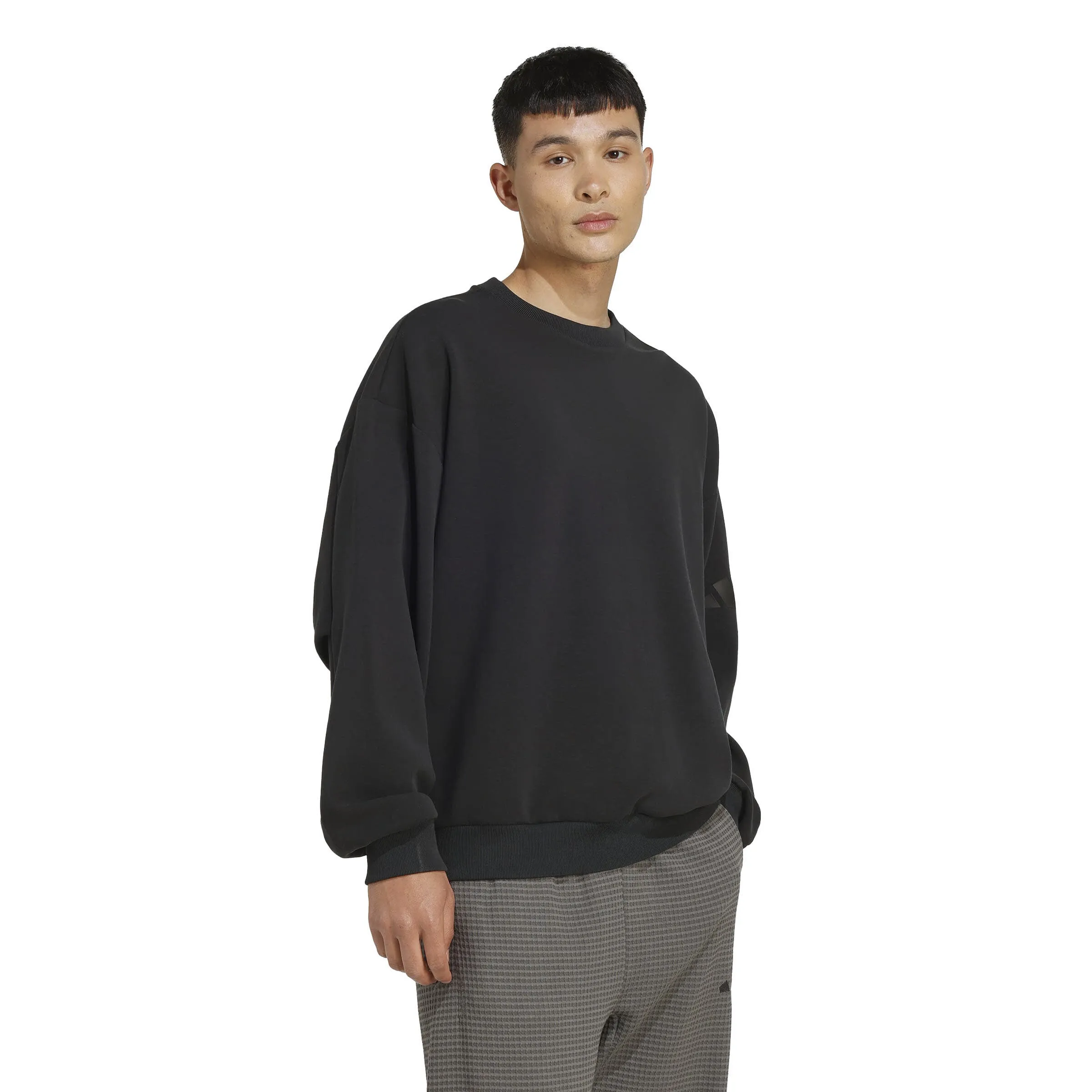 Adidas SOFT LUX SWEATSHIRT Herren schwarz