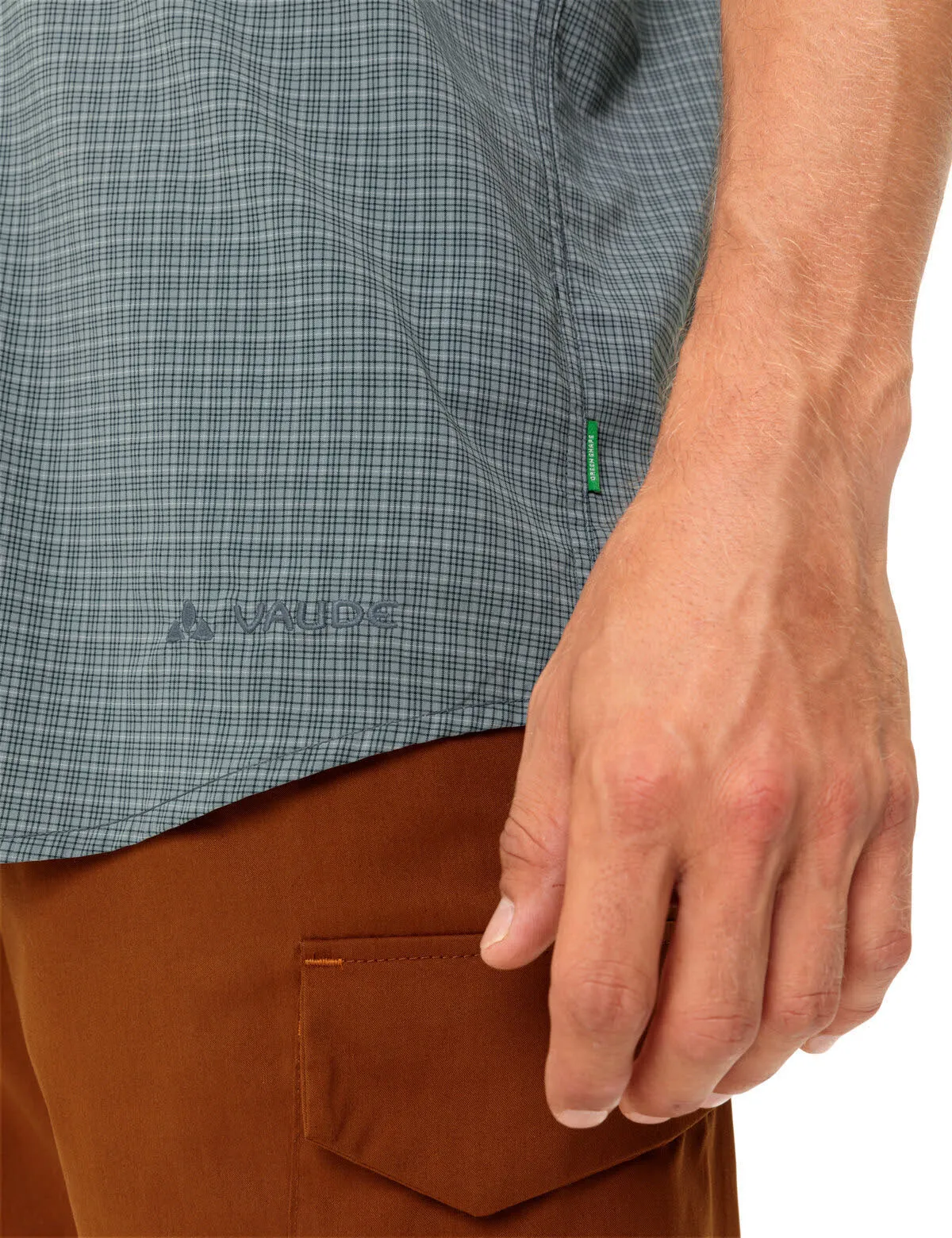 Vaude Men's Seiland Shirt IV Hemd Kurzarm Herren grau