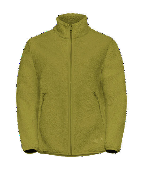 Jack Wolfskin HIGH CURL JKT Fleecejacke Damen khaki green