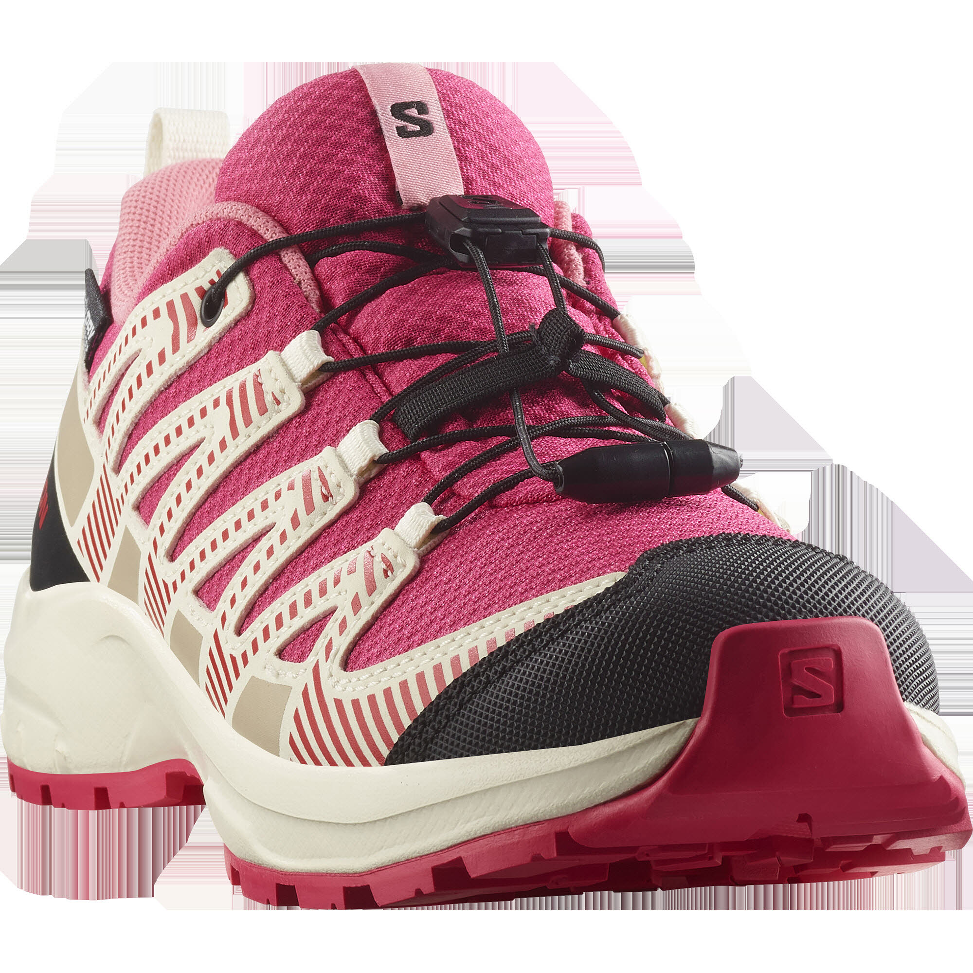 Salomon XA PRO V8 WP Mädchen Outdoorschuhe Wanderschuhe rouge red