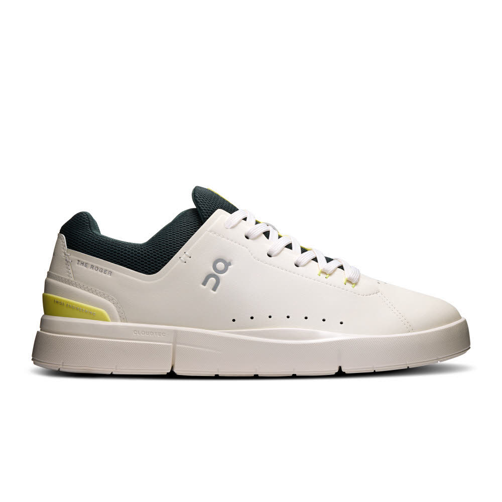ON THE ROGER Advantage Sneaker Freizeitschuh Herren weiß dunkelgrün