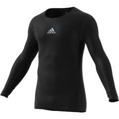 adidas TF LS TOP M Herren Sport Unterhemd Freizeit Fußball schwarz NEU