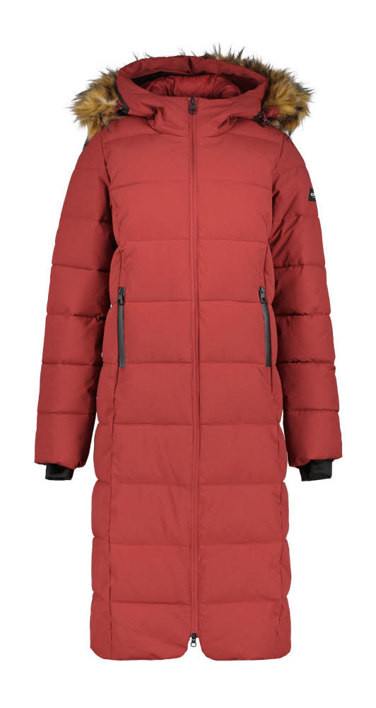 Icepeak Brilon Damen Wintermantel rot
