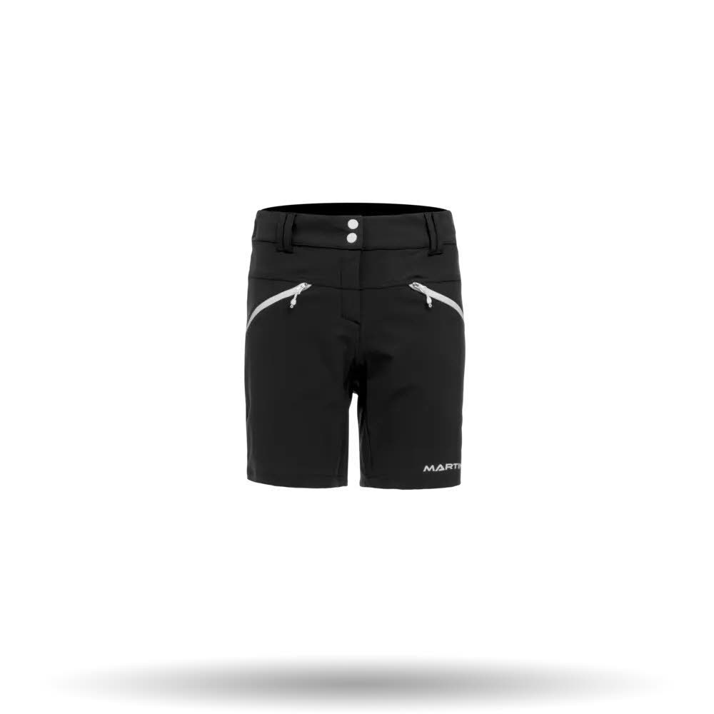 Martini Authentic Damen Sportshorts Wandershort Bikeshort Outdoor black NEU