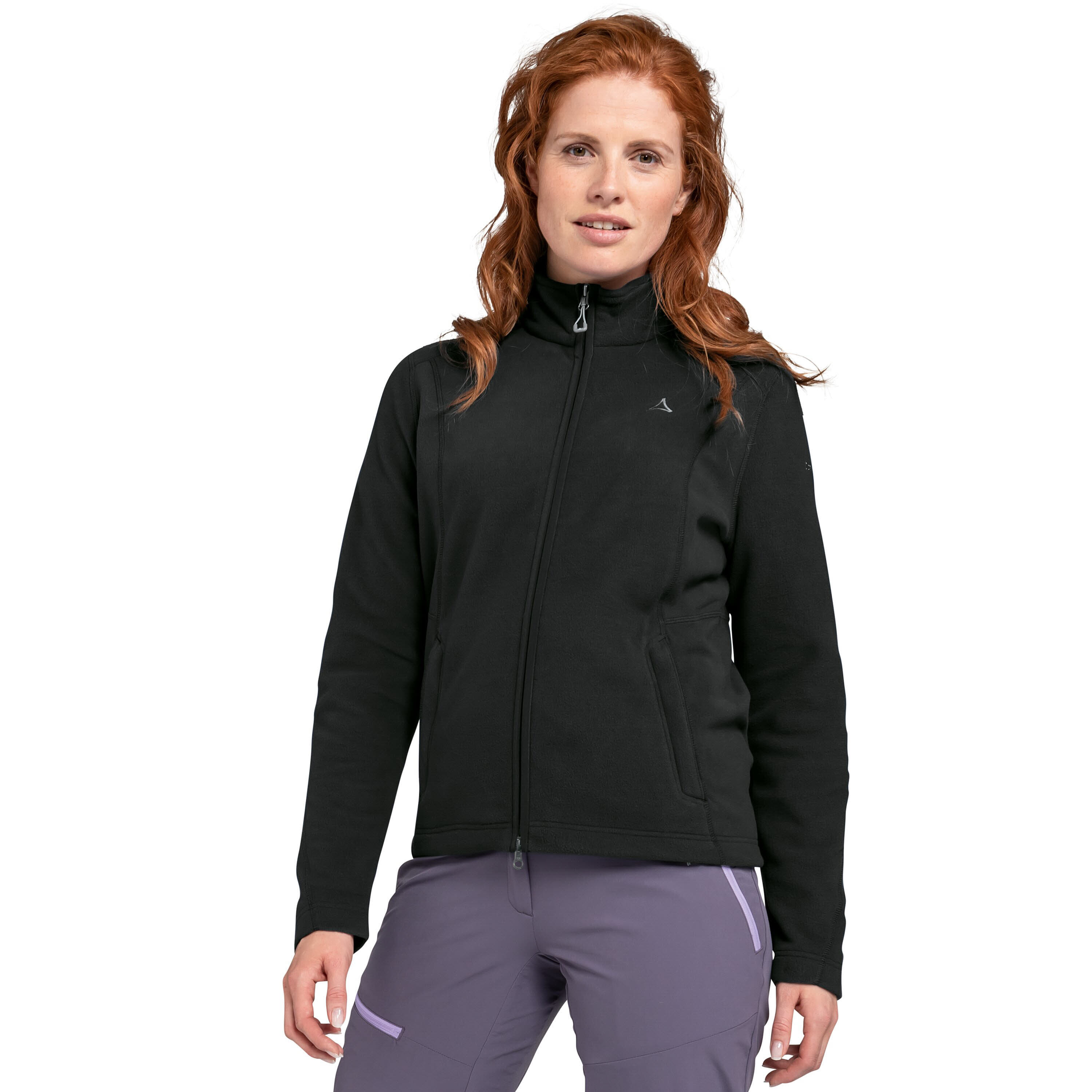 Schöffel Leona Damen Fleecejacke Funktionsjacke schwarz