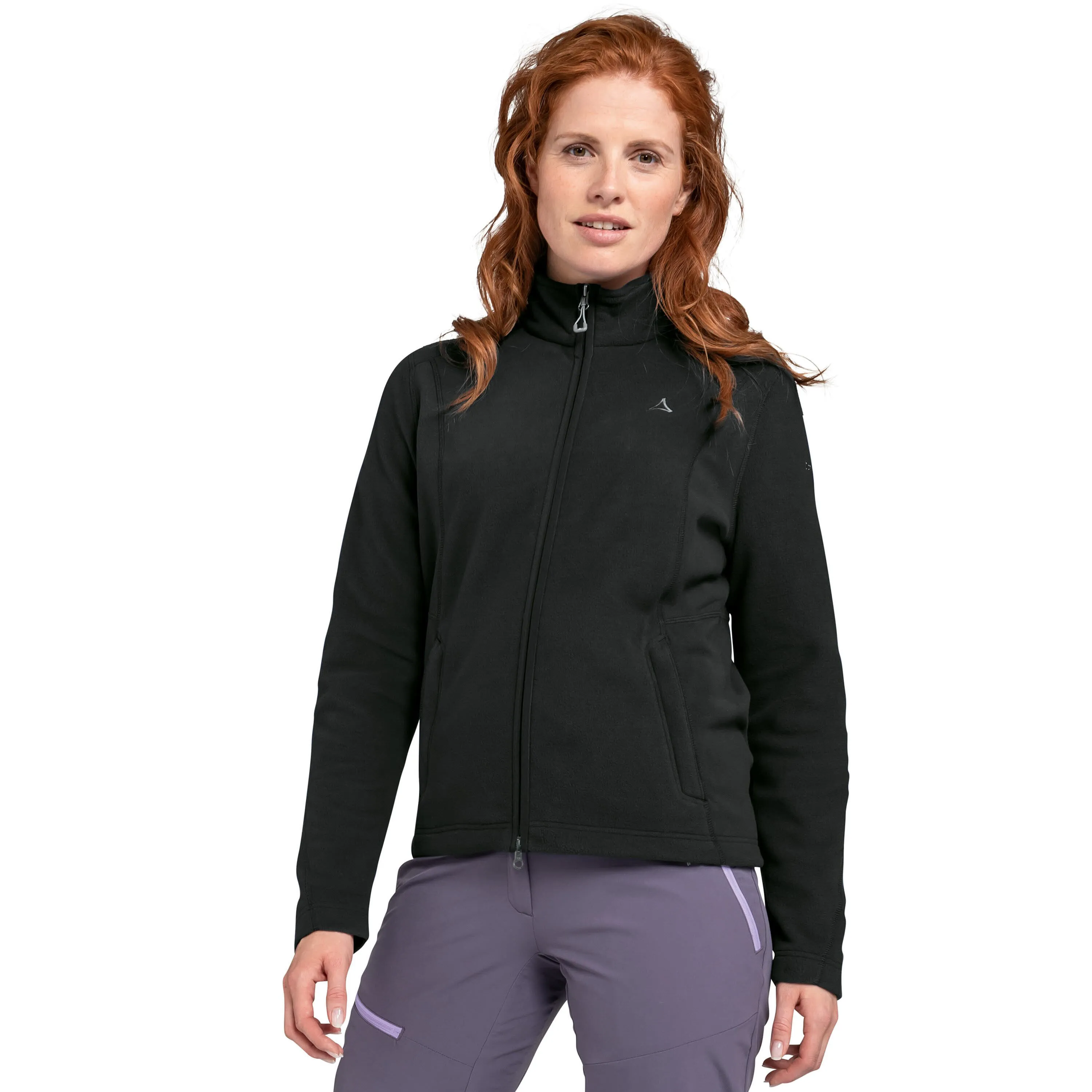 Schöffel Leona Damen Fleecejacke Funktionsjacke schwarz