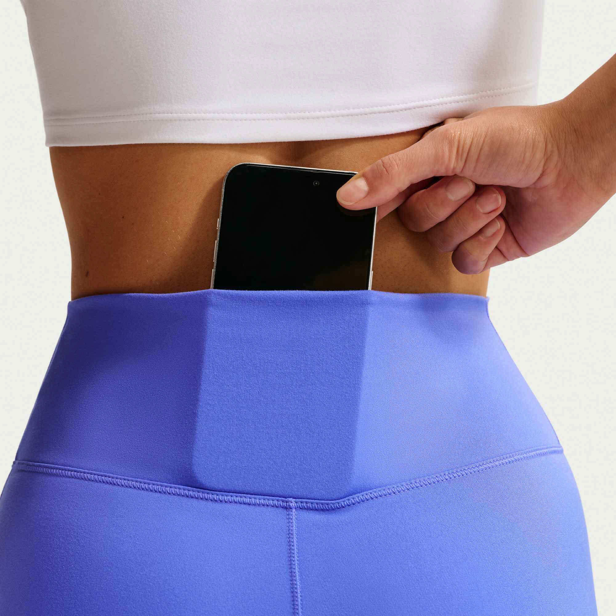 Nike NK DF ONE HR TIGHT USEAM Damen Leggins blau