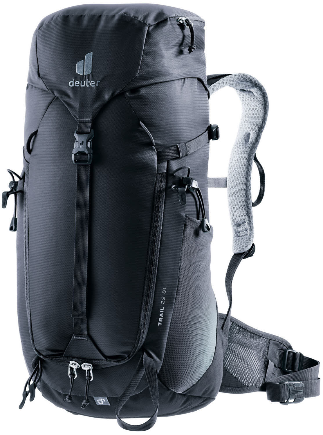 Deuter Trail 22 SL Damen Wanderrucksack Trekkingrucksack schwarz