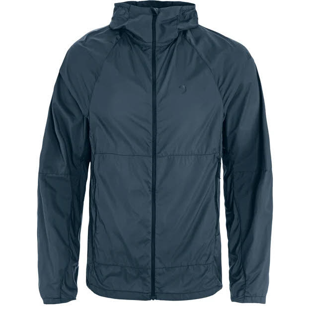 Fjällräven KEB LÄTT Wind Jacket Männer blau