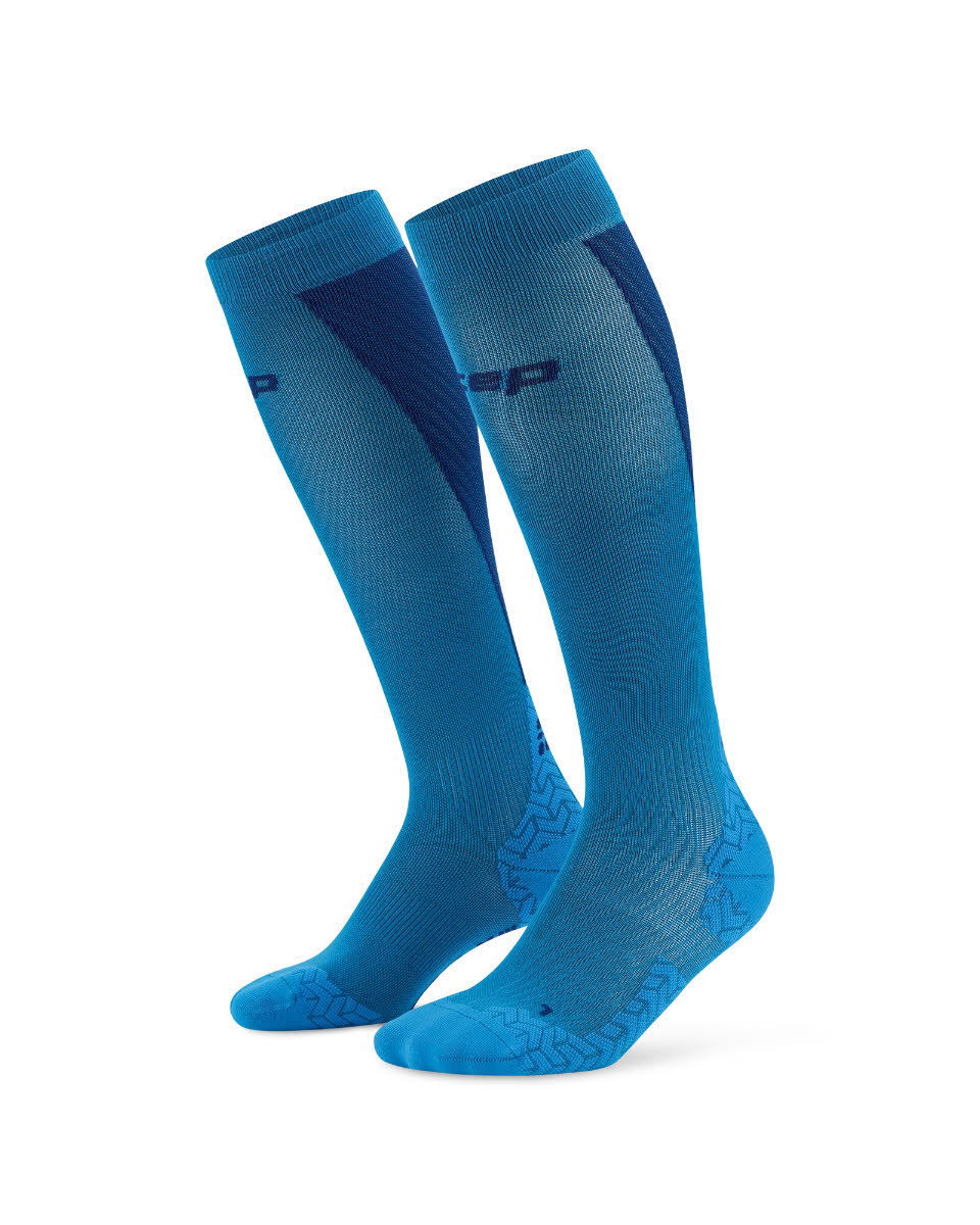 CEP Run Ultralight Socks Tall 4.0 Herren Laufsocken Kompressionssocken blue/dark blue