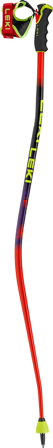 Leki WCR SG/DH TR Unisex Skistöcke Ski Poles rot/violett