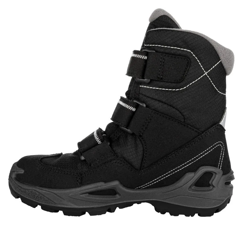 Lowa Milo GTX HI Kinder Winterschuhe Winterstiefel schwarz