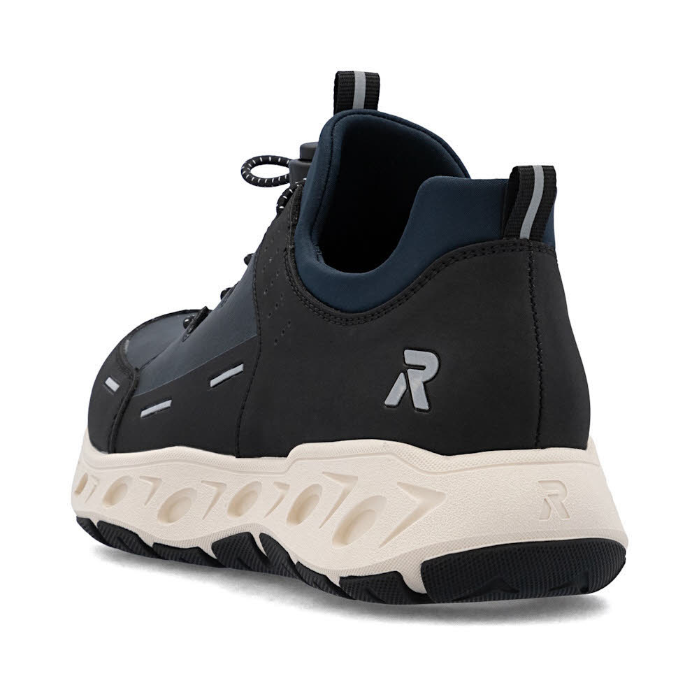 Rieker Damen Sneaker Low Halbschuhe dunkelblau