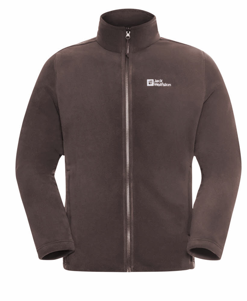Jack Wolfskin Winterstein Fz Herren Fleecejacke braun