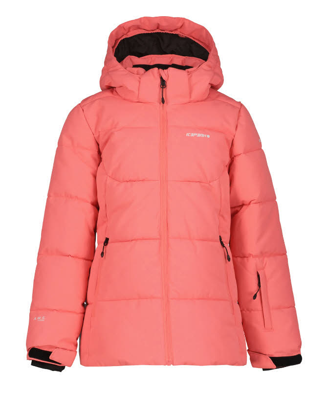 Icepeak Jacke LORIS JR Skijacke Snowboardjacke Kinder Mädchen hellrot
