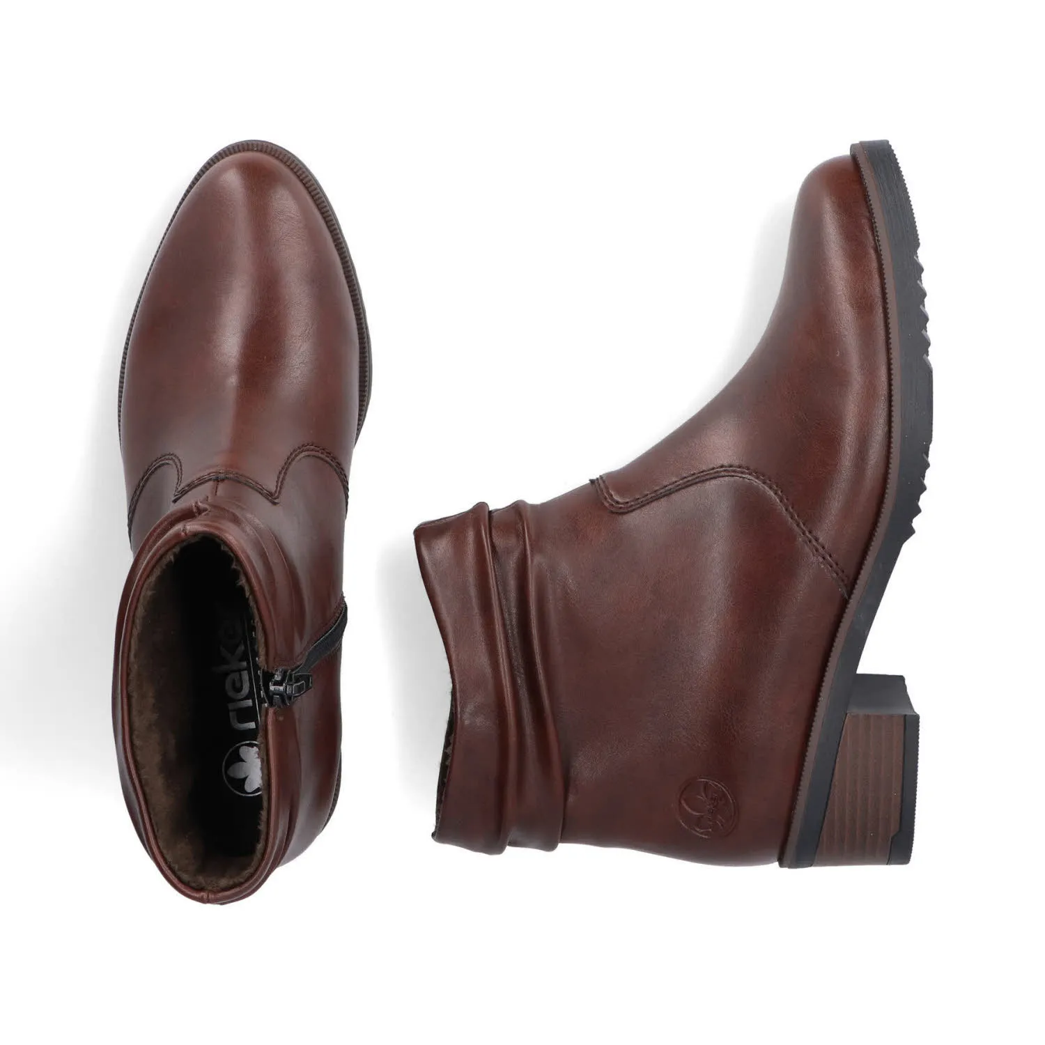 Rieker Stieflette Winterschuh Damen braun