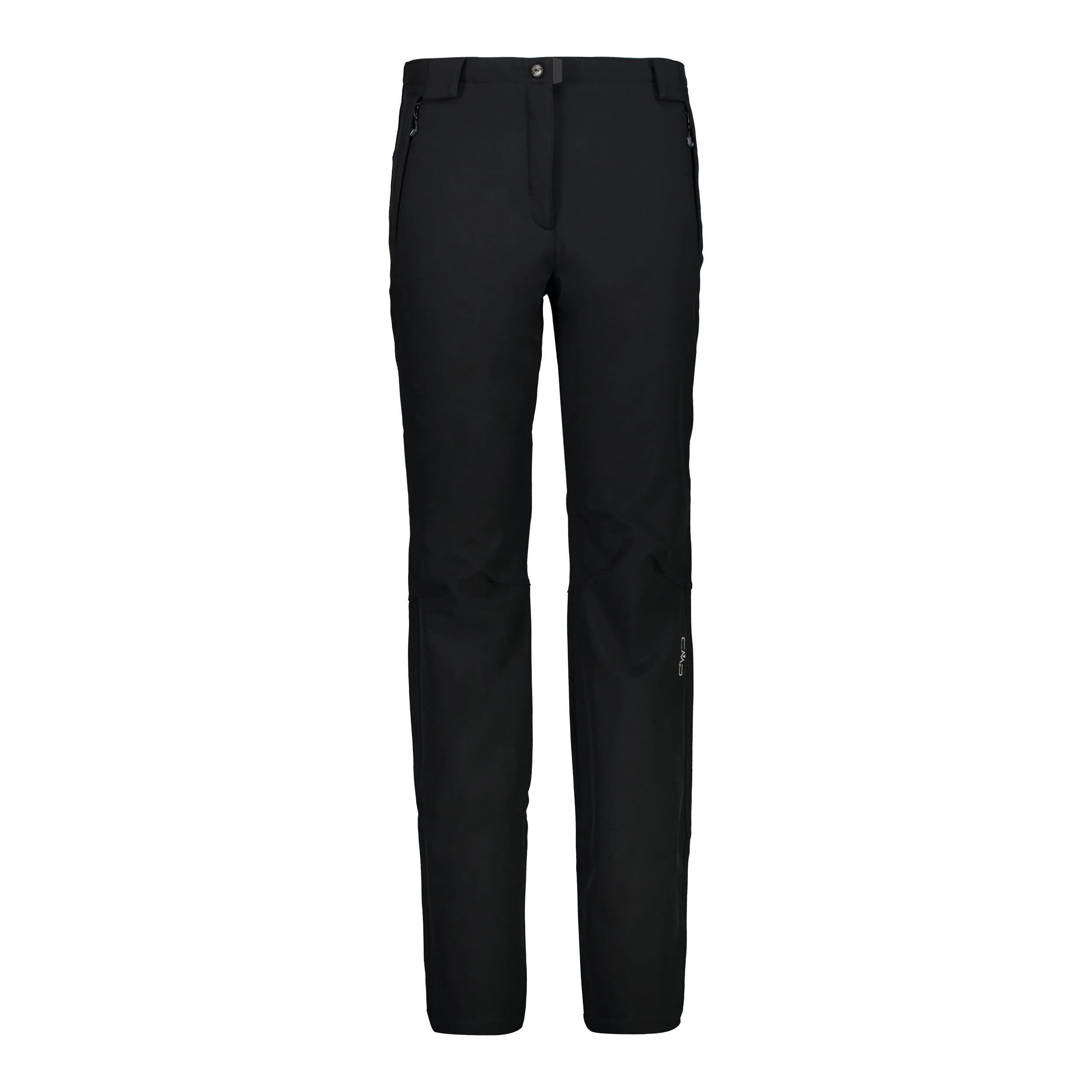 CMP Damen Thermohose Trekkinghose gefüttert Outdoorhose schwarz NEU