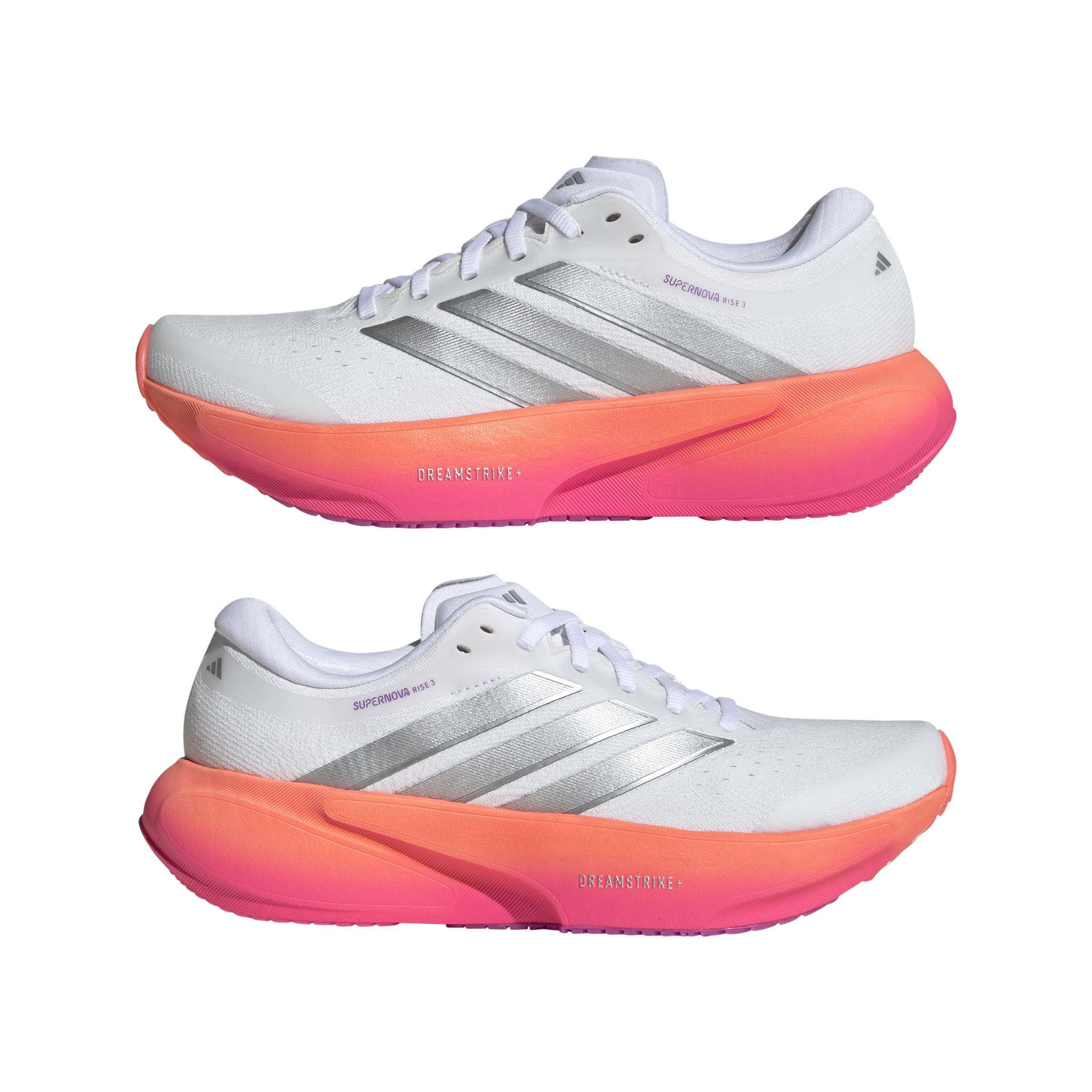 adidas SUPERNOVA RISE 3 W Damen Laufschuhe Joggingschuhe weiß/grau/pink