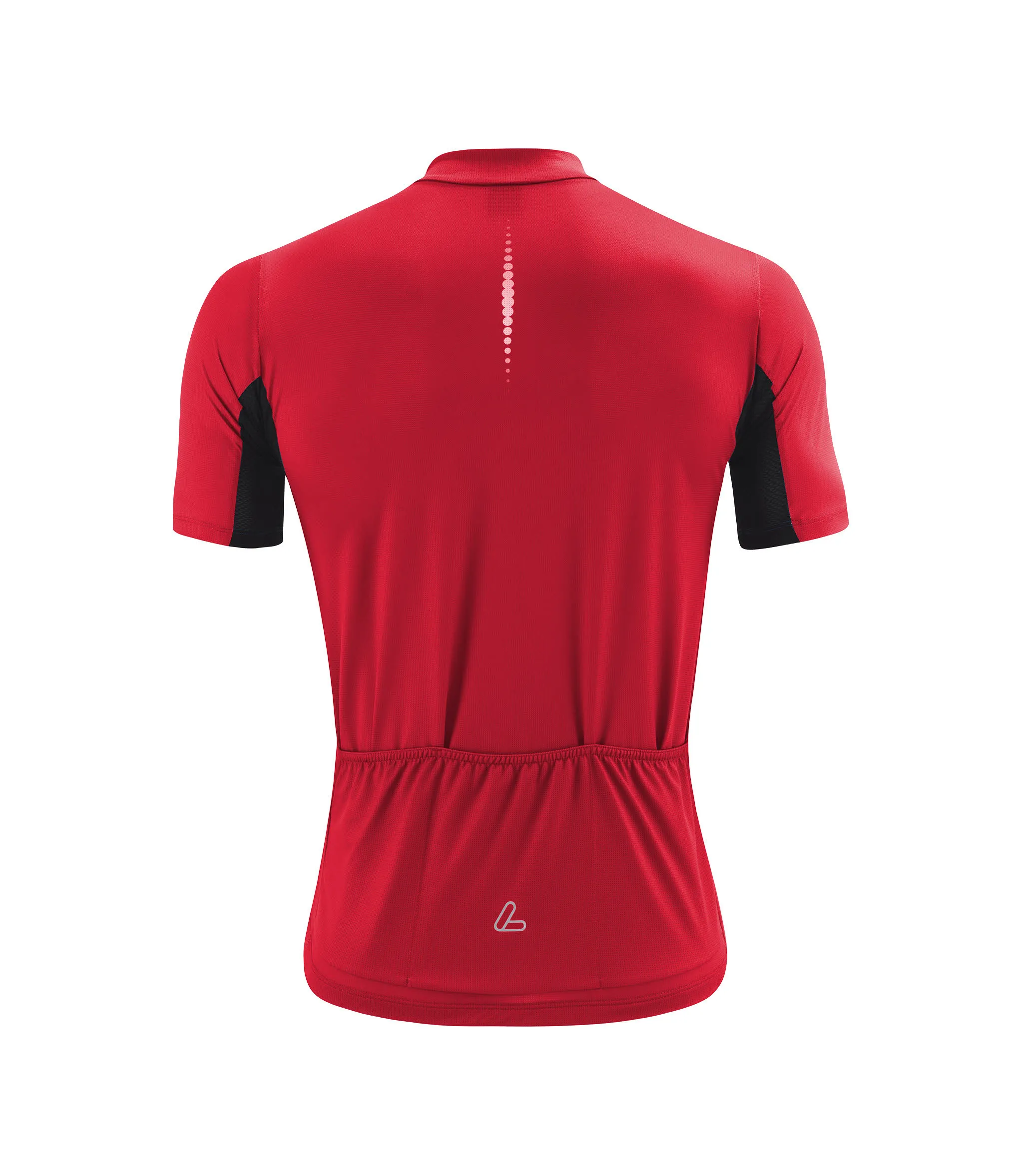 LÖFFLER BIKE JERSEY HZ PULSE MID Herren Fahhradshirt rot