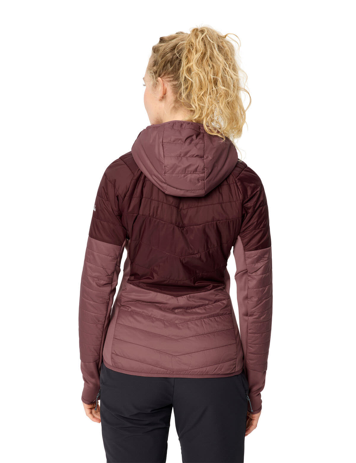 Vaude SESVENNA IV Damen Winterjacke Kapuzenjacke ruby dusk