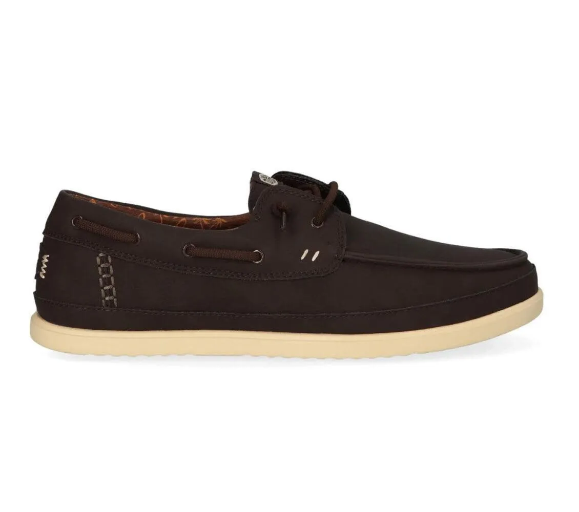 HEYDUDE Harbor Lo Classic Herren Slipper  Halbschuhe braun