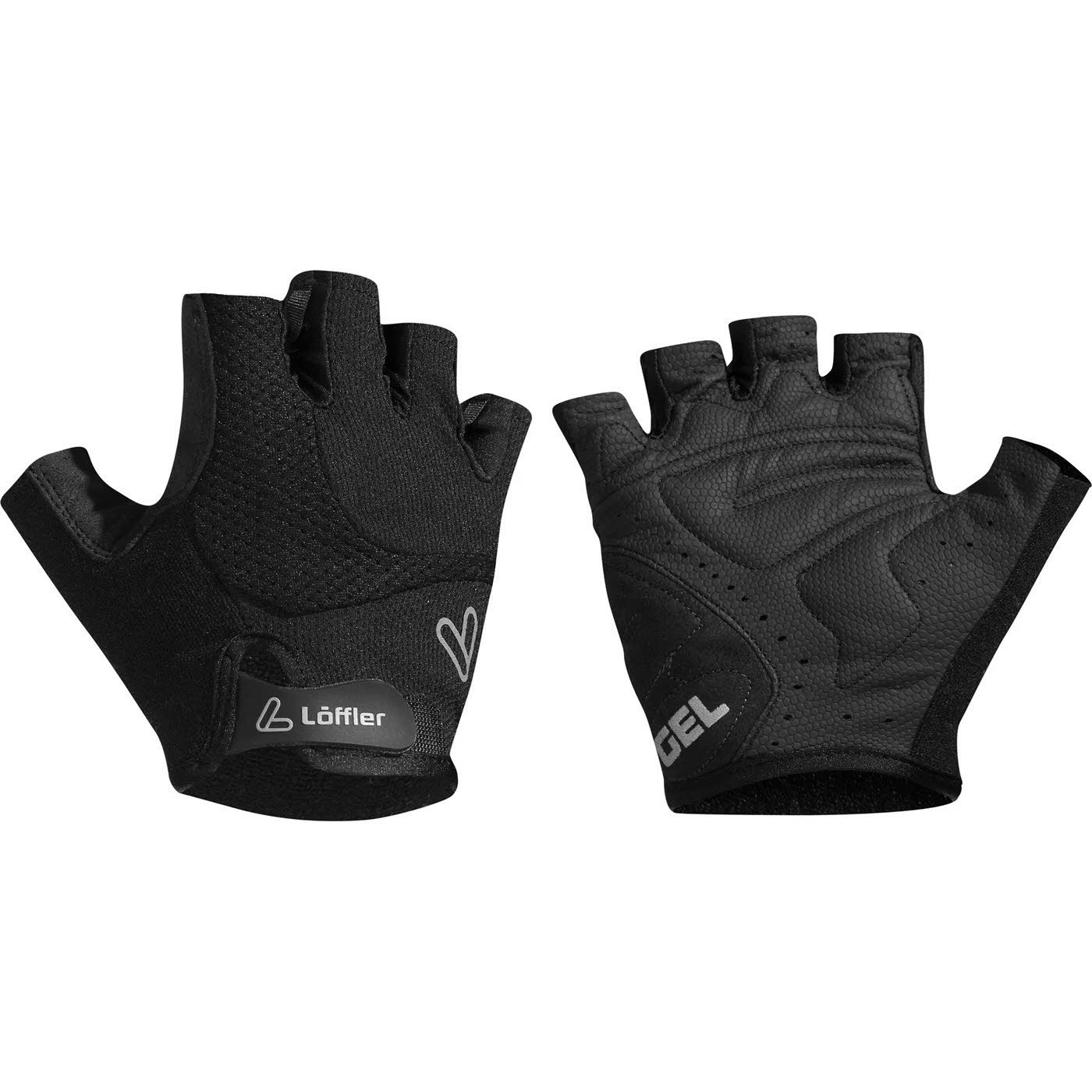 Löffler BIKE HANDSCHUHE GEL Unisex Fahrradhandschuhe rAD schwarz NEU