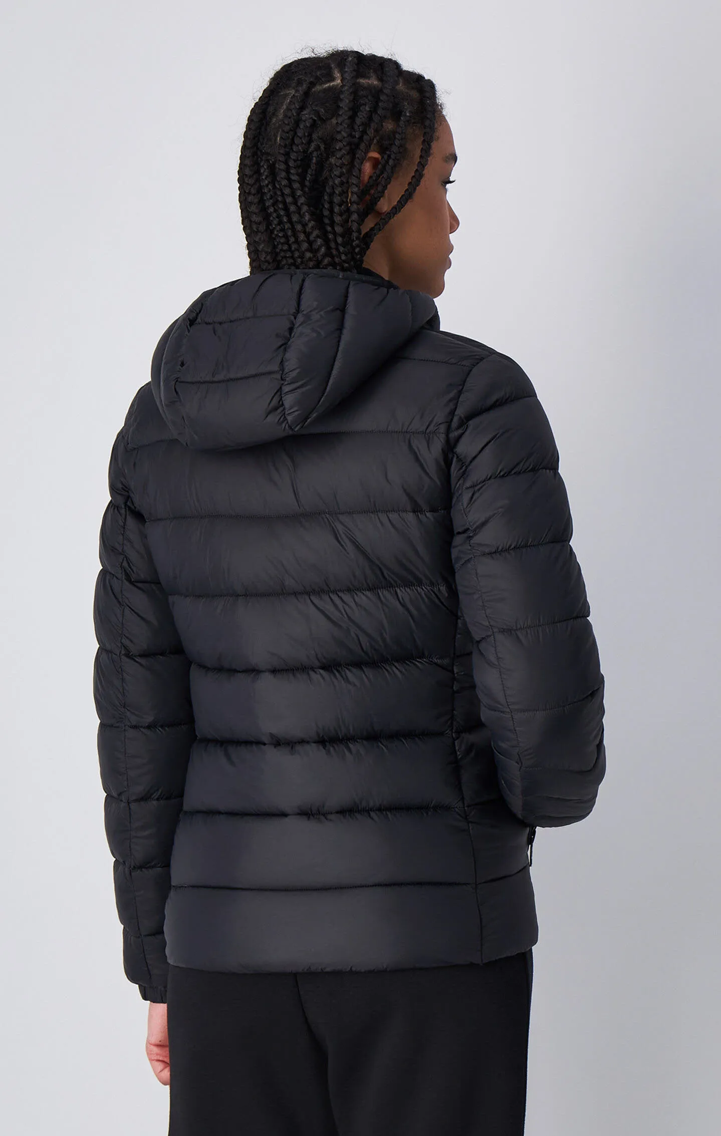Champion Kapuzenjacke Daunenjacke Damen schwarz
