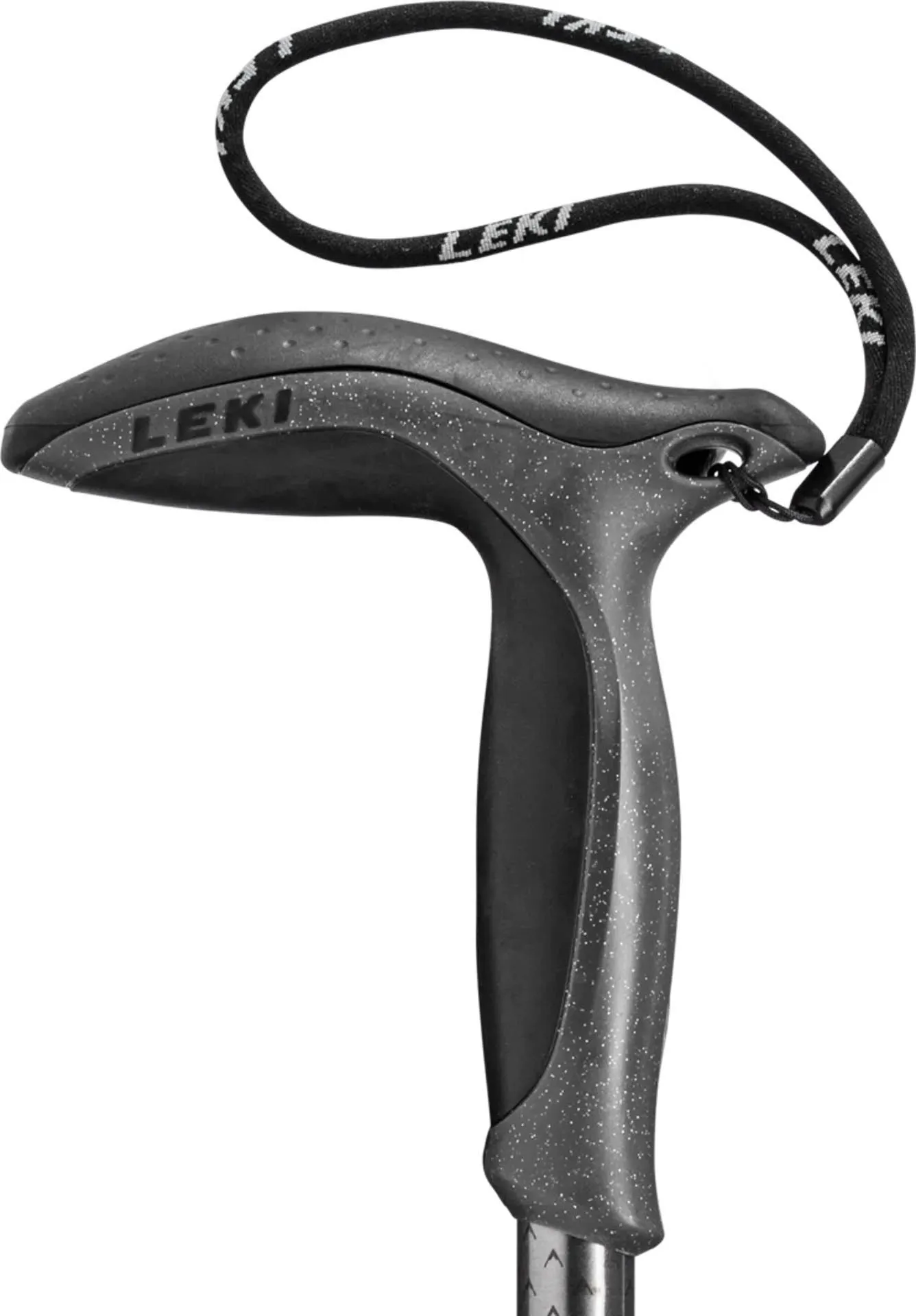 Leki Wanderfreund Makalu Unisex Wanderstock Grau Schwarz