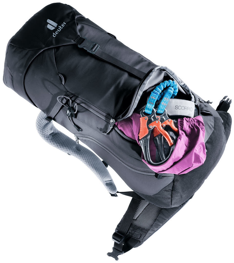 Deuter Trail 28 SL Damen Wanderrucksack Trekkingrucksack schwarz