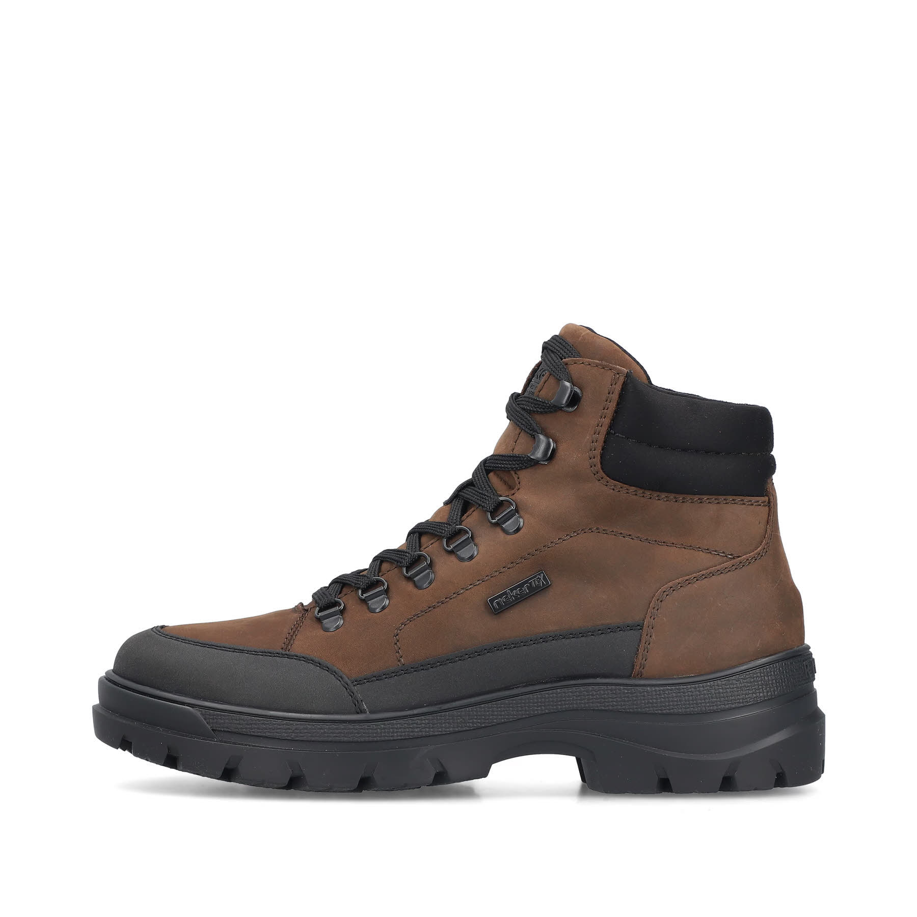 Rieker Herren Schnürstiefel braun
