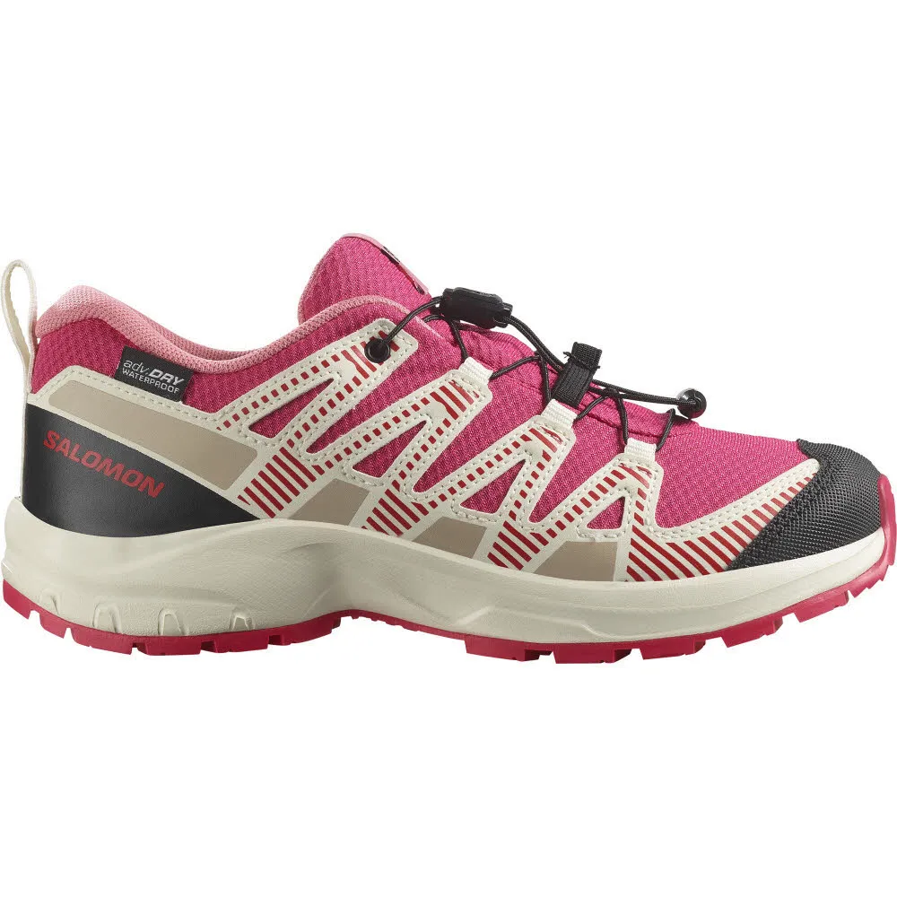 Salomon XA PRO V8 WP Mädchen Outdoorschuhe Wanderschuhe rouge red