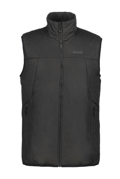 ICEPEAK HE ICEPEAK BARLOW Herren Steppweste schwarz