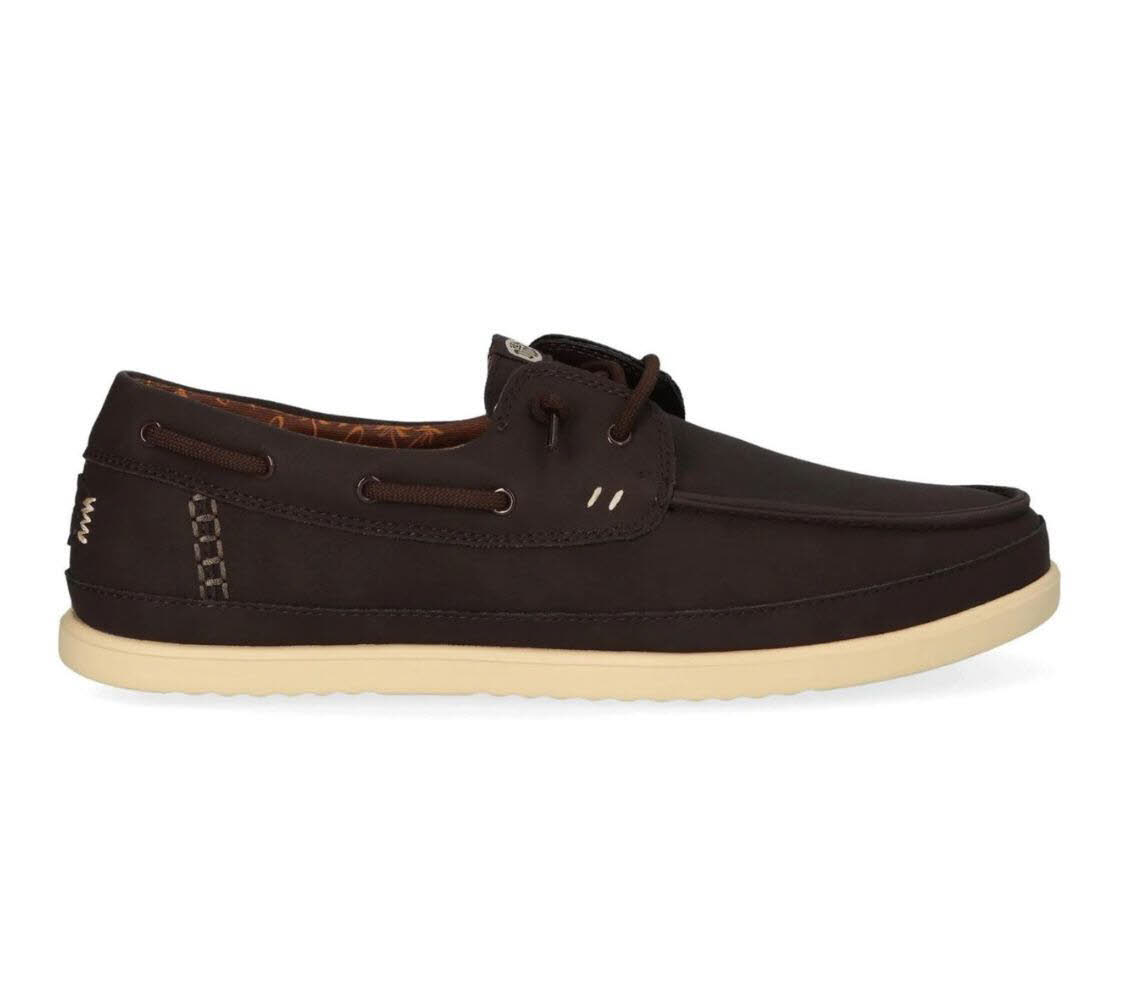 HEYDUDE Harbor Lo Classic Herren Slipper  Halbschuhe braun