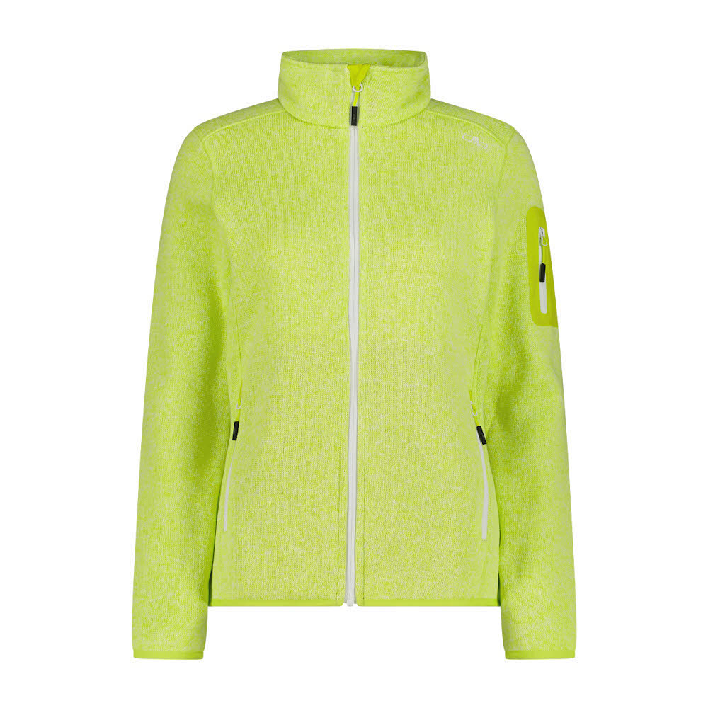 CMP WOMAN JACKET Damen Fleecejacke grün