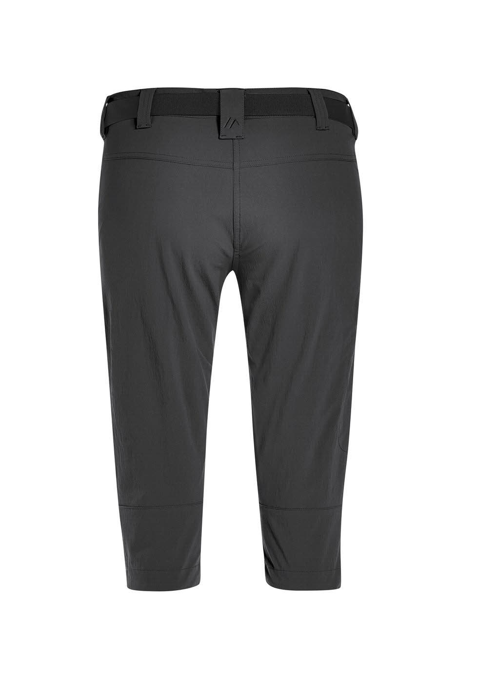 Maier Sports Capri Inara Slim 3/4 Hose Damen Wandershorts Trekkingshorts schwarz