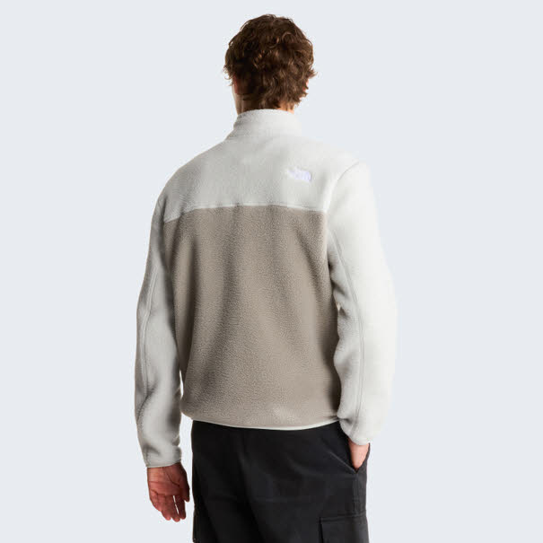 TH NORTH FACE HE YUMIORI 1/4 ZIP Herren Fleecepulli grau