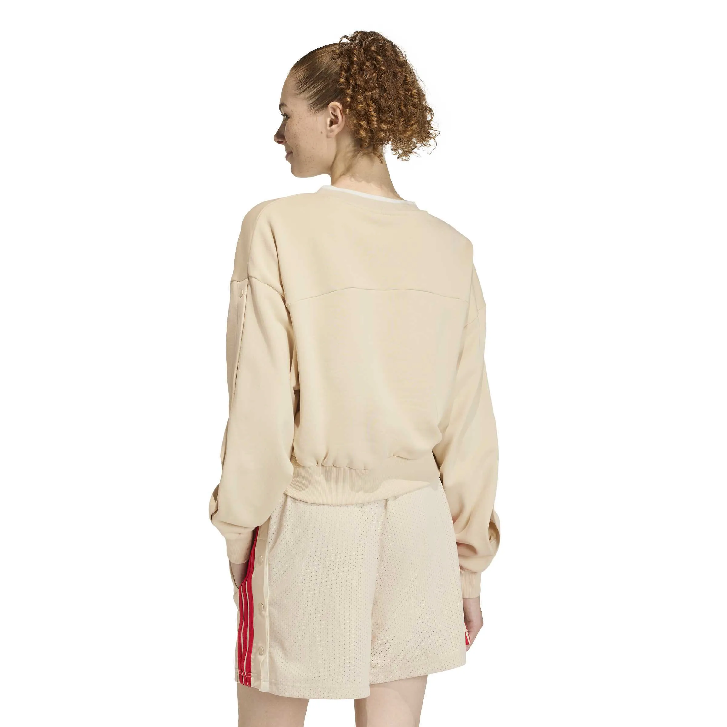 Adidas STADIUM Damen Sweatshirt beige