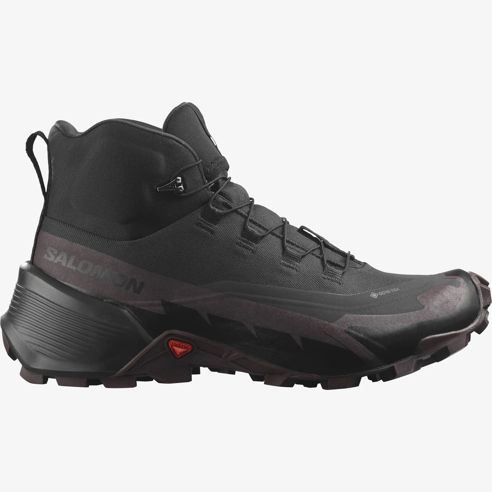 Salomon Cross Hike 2 Mid Gore-Tex Damen Trekkingschuhe High Wanderschuhe schwarz