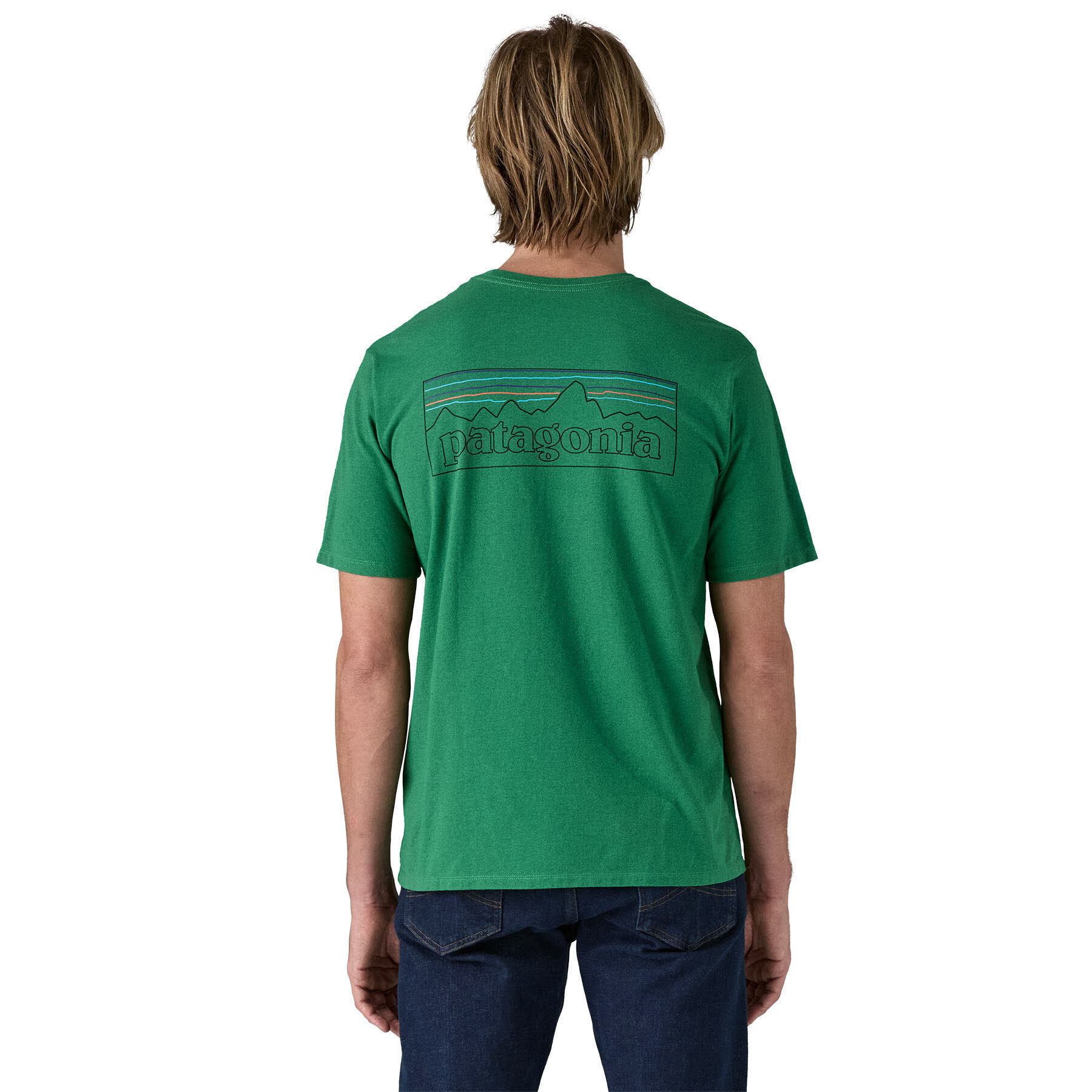 Patagonia Men's P-6 Logo Responsibili-Tee T-Shirt Herren grün