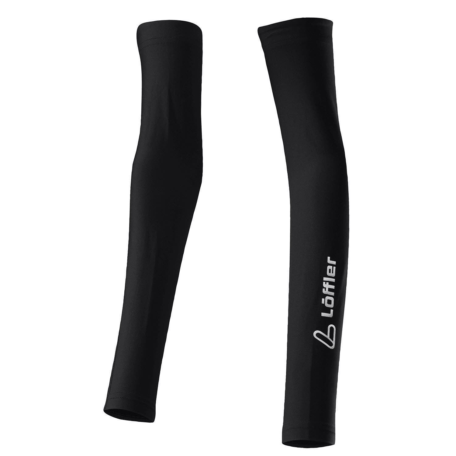 Löffler Arm Warmers Elastic Unisex elastische Armlinge Radsport schwarz NEU
