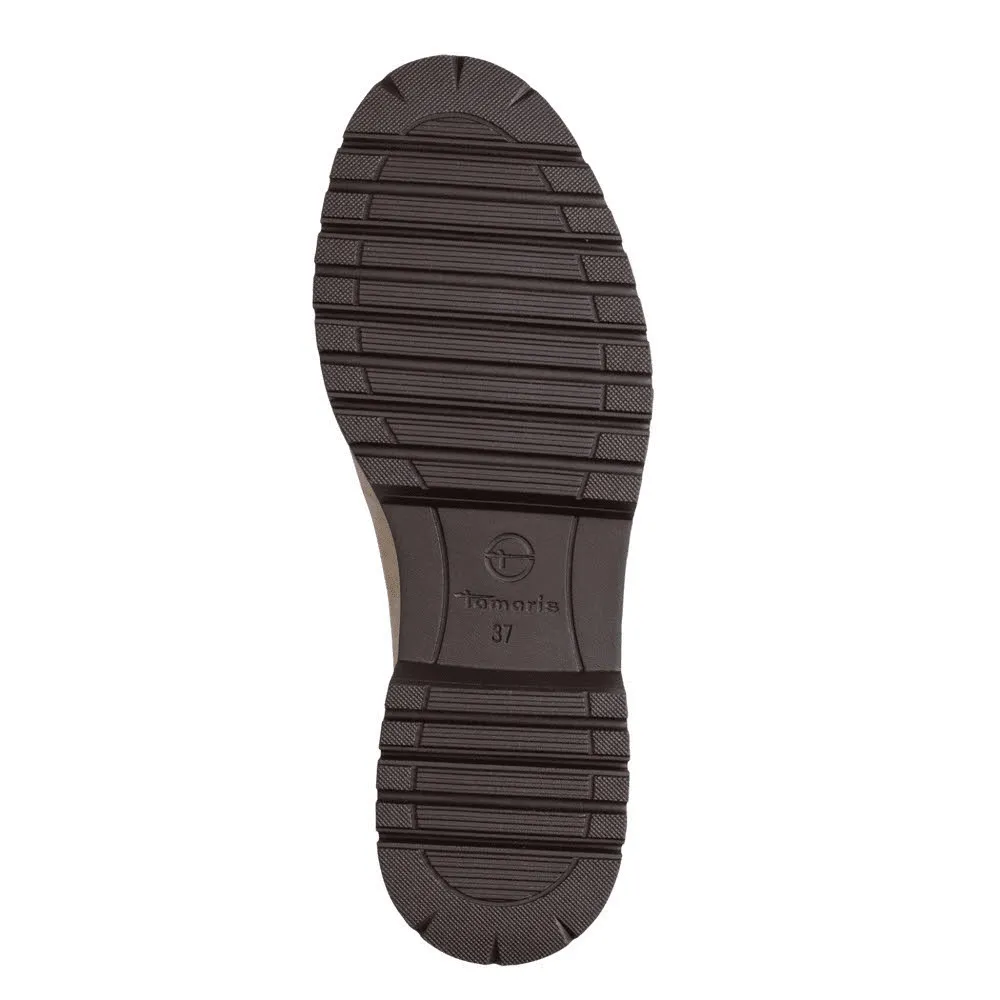 Tamaris Damen Slipper Halbschuhe beige