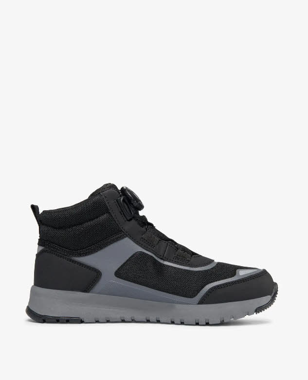 Viking Aerial Mid WP BOA Sneaker Kinder schwarz grau