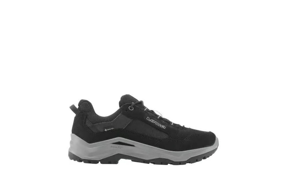 LOWA® VENTIERRA GTX LO Herren Wanderschuhe Trekkingschuhe Low schwarz/grau